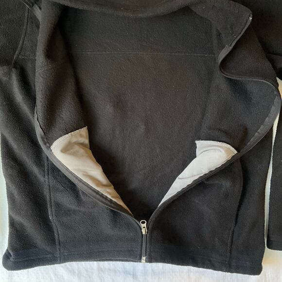 Bass Pro Shops Men Fleece Jacket size M Black Full Zip Warm No Hoodie - Picture 8 of 9